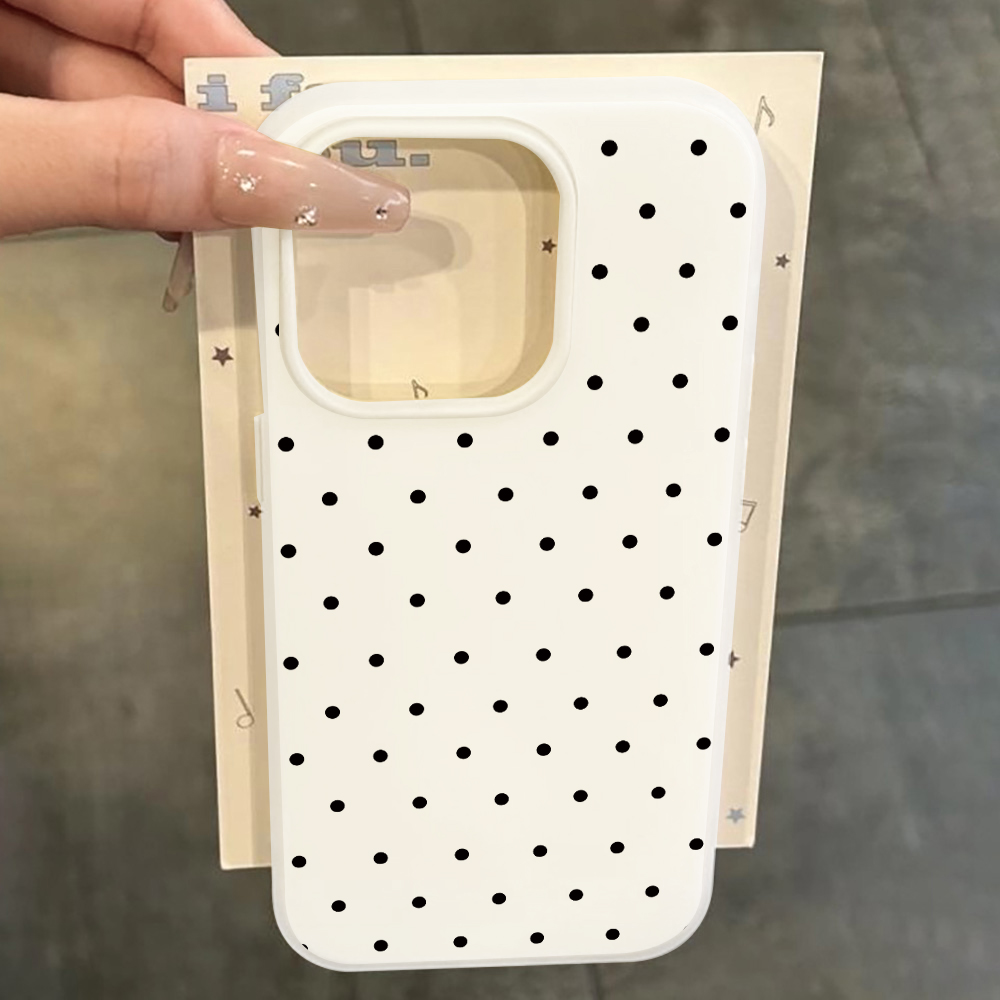 Tablet And Accessories Case - Минималистичный чехол в горошек с защитой