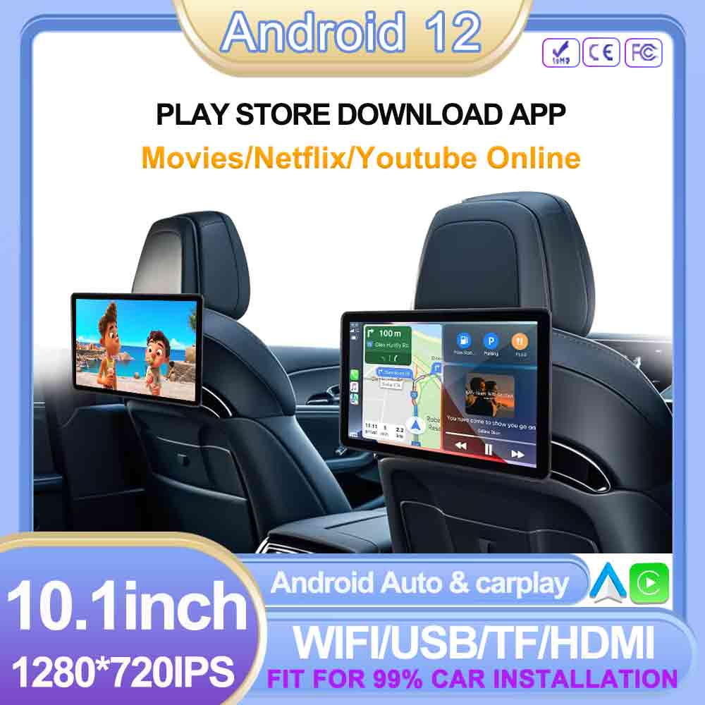 Ram Tablet Accessories - 1280*720 HD Автомобильный подголовник Монитор Экраны