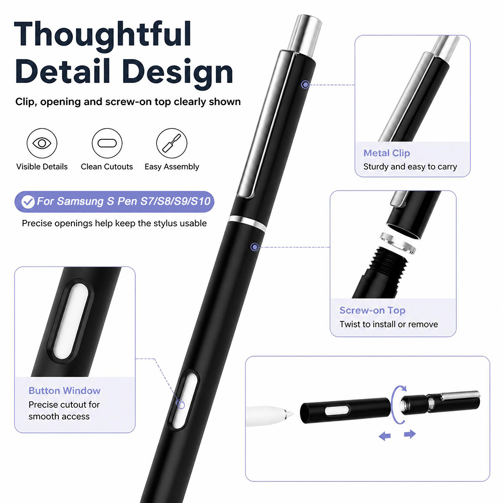 Новый чехол для стилуса S Pen  – обзор и цена Vortex Tablet Accessories