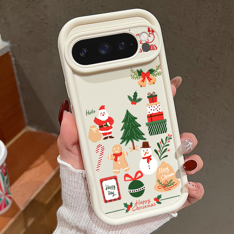 Мягкий чехол из ТПУ с рождеств – обзор и цена Google Pixel 9