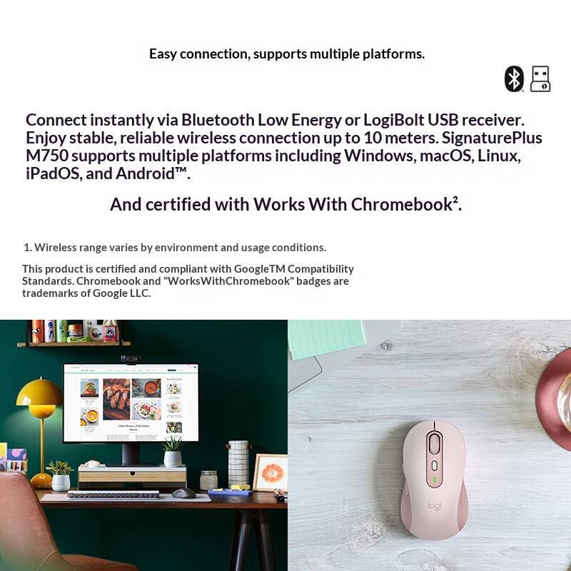 Беспроводная Bluetooth-мышь M7 – обзор и цена Logitech Tablet Accessories